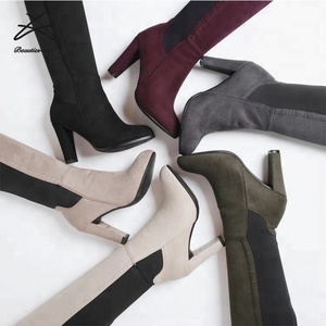 Le ultime scarpe da <span class=keywords><strong>donna</strong></span> di Design fantasia tacchi a blocchi Stock <span class=keywords><strong>stivali</strong></span> invernali a <span class=keywords><strong>basso</strong></span> prezzo da <span class=keywords><strong>donna</strong></span> - Product Image 6
