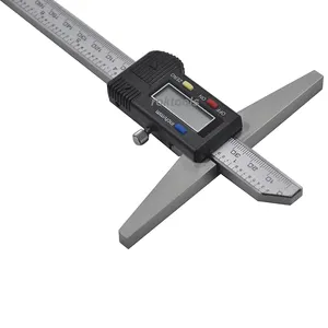 ROKOOLS Electronic Digital Depth Gauge Vernier Caliper with Needle Tip(slim tip)