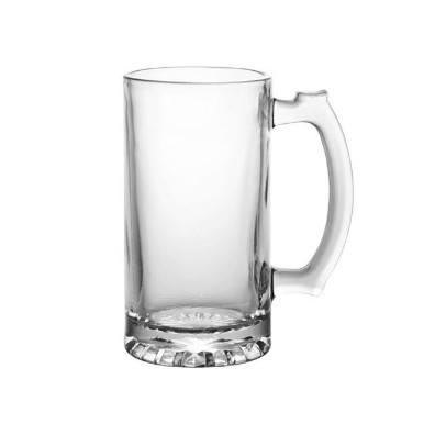 Thick Glass Sports Beer Mug Amazon Glass Beer Mug With Custom Design