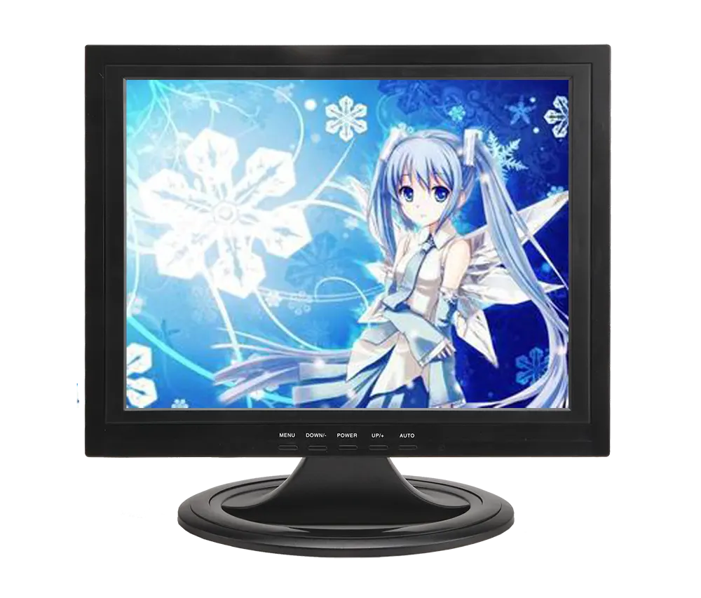 LCD monitor 17 inch 12 V DC sử dụng MÀN HÌNH TFT monitor với HD Đầu Vào