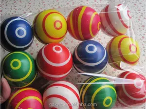 ¡ Venta caliente! EVA Espuma Pu Pelota Anti-Estrés pelota de juguete mini pu foam balones para la promoción