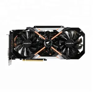 GIGABYTE AORUS GeForce GTX1080 8G GDDR5X Carte graphique ATX d'occasion avec GTX 1080 GPU 8 Go de mémoire utilisée pour le bureau