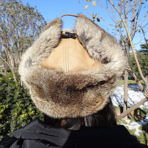 Tùy Chỉnh Mùa Đông Phi Công ushanka <span class=keywords><strong>Hat</strong></span> Với Ấm Thỏ <span class=keywords><strong>Fur</strong></span> Trim Earflap Nga Phong Cách Cho Ngoài Trời Các Bên Thể Thao Với Logo Sang Trọng - Product Image 3