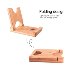Nouvelle Annonce Multifonctionnel Ustensiles Rack de <span class=keywords><strong>Cuisine</strong></span> Pliant Bambou Cuillère Reste Pot Couvercles Titulaire - Product Image 5