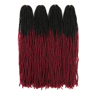 <strong>Synthetic</strong> High Temperature Fiber Faux Locs Crochet Hair Extension Jumbo Braid and Goddess Locs Durable <strong>Synthetic</strong> <strong>Dreadlocks</strong> - Product Image 1