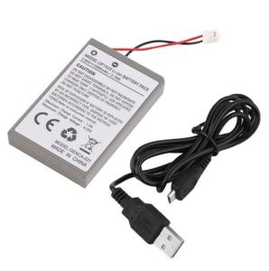 Batterie Rechargeable 2000mAh pour <span class=keywords><strong>Playstation</strong></span> <span class=keywords><strong>4</strong></span>, avec câble de contrôle, pour console de jeu, PS4 Slim Pro, 2000mah - Product Image 1
