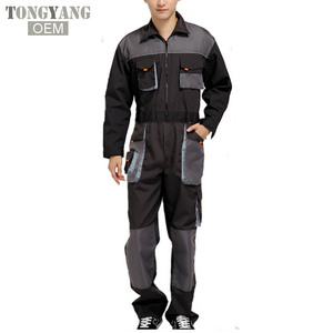 TONGYANG Mens Quần Áo Làm Việc Dài Tay Quần Yếm Chất Lượng Cao Overalls Công Nhân Thợ Sửa Chữa Máy Tự Động Sửa Chữa Hàn - Product Image 3