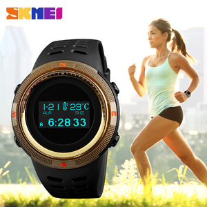 Nuevo Reloj Deportivo de Moda SKMEI 1360 para Hombre, Resistente al Agua, con Podómetro de Calorías, Reloj Digital LED de <span class=keywords><strong>Fitness</strong></span>, Brújula, Reloj de Pulsera de Lujo - Product Image 2