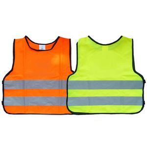 Wholesale High Visibility Reflective <strong>Kids</strong> <strong>Vest</strong> Polyester Child Safety <strong>Hi</strong> <strong>Vis</strong> <strong>Vest</strong> with Customizable Logo - Product Image 5