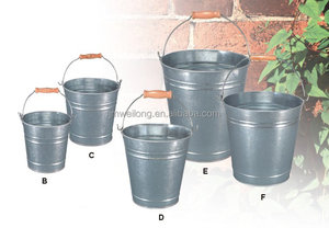 Xô Kim Loại Mạ Kẽm Có Tay Cầm - Product Image 5