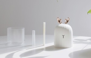 David của Hươu nhà USB mini hương liệu máy tạo độ ẩm không khí với Pink & White Color độ ẩm - Product Image 3