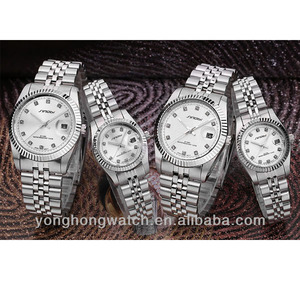 Reloj <span class=keywords><strong>de</strong></span> Pulsera Vogue para Parejas, Modelo 1148, Cuarzo, Completamente en Acero Inoxidable - Product Image 5