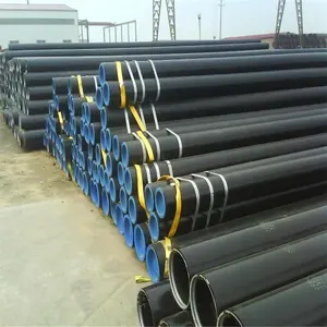 Black Iron Alloy Seamless Steel Pipe Used For Petroleum Pipeline