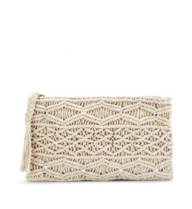 Macrame กระเป๋าสะพายไหล่กระเป๋าโท้ท,กระเป๋าชายหาดสะพายข้าง - Product Image 4