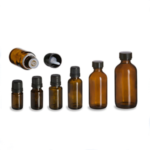 5ml 10ml 30ml 50ml 100ml <span class=keywords><strong>Amber</strong></span> cam uçucu yağ şişesi plastik vidalı kapak - Product Image 2