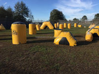 Lot de 12 boules de Paintball gonflables de haute qualité, boules de Speedball, à Air, bon marché