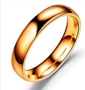 중국 도매 Simaple 4mm 스테인레스 스틸 남성 게이 반지 - Product Image 6