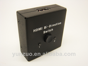Mini hdmi conmutador de <span class=keywords><strong>matriz</strong></span> divisor de bi- direccional 2x1 1x2 - Product Image 1