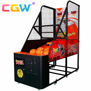 Machine de jeu de basket-ball à pièces pour enfants CGW, machine de jeu de tir au basket-ball pour adultes, machine de jeu de basket-ball à vendre - Product Image 4