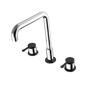 <span class=keywords><strong>Australian</strong></span> Watermark bad matte schwarz armaturen 3-stück wasserhahn set - Product Image 2
