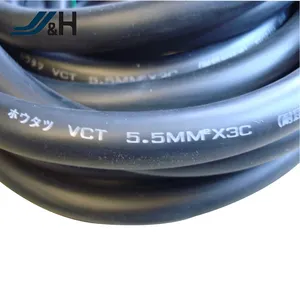 PSE Сертифицированный VCT HVCT 2x0, 75 мм2 кабель питания