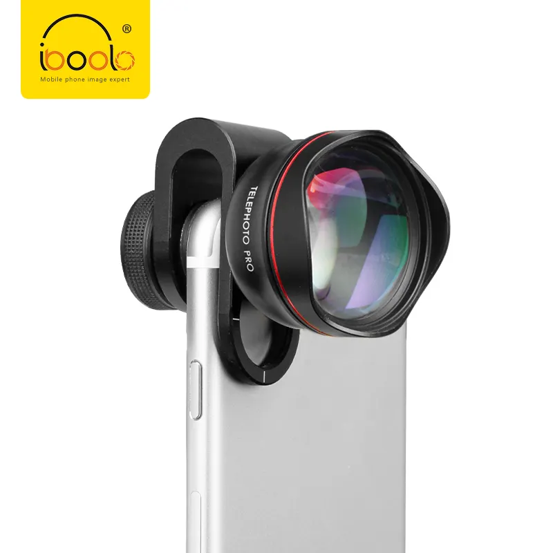 IBOOLO Logo personnalisé caméra objectif mobile 60MM PRO téléobjectif, le meilleur objectif portrait pour iphone au monde