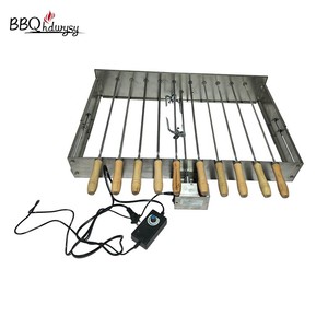 Banco de potencia portátil alimentado Chipre soulva automática pincho de barbacoa parrilla <span class=keywords><strong>Asador</strong></span> - Product Image 1