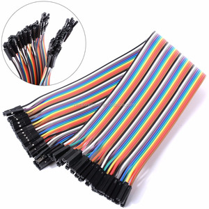 40pin nữ nam Dupont dòng cáp điện cáp Jumper nối Breadboard 10cm 20cm 30cm Breadboard Jumper dây nóng bán - Product Image 6