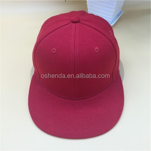 Acepte la Aduana 6 Panel Cap buena calidad hip hop flat bill tapas baratos del snapback ala plana tapas - Product Image 3
