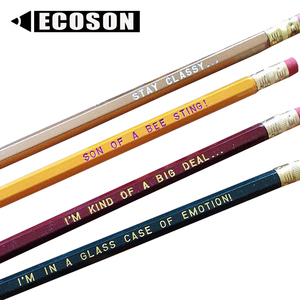 Crayons hexagonaux en graphite de haute qualité pour l'écriture, le <span class=keywords><strong>dessin</strong></span> et le croquis, vert, blanc, rose, <span class=keywords><strong>bleu</strong></span> clair, avec gomme - Product Image 5