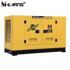 50KVA diam robin warna mesin diesel generator set Huadong 