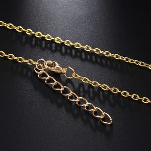 Commercio all'ingrosso di Nuovo Disegno 26 Lettere Placcato Oro Della Collana Della Catena Dei Monili di Fascino <span class=keywords><strong>Lettera</strong></span> Della Collana Per Le Donne - Product Image 6