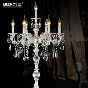 Đèn sàn pha lê cổ điển 7 bóng, đèn đứng trang trí pha lê kiểu đèn cầy, đèn đứng trung tâm MD3134 - Product Image 6