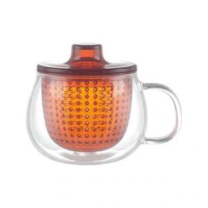 2026 New Classic Clear Glass <strong>Tea</strong> Cup Eco-Friendly <strong>Plastic</strong> Color Infuser <strong>Tea</strong> Filter Handmade Thin 300ml Capacity Coffee <strong>Tea</strong> <strong>Sets</strong> - Product Image 4
