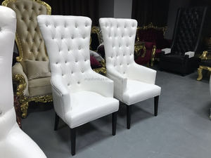 Ghế Đám Cưới Lưng Cao Màu Trắng Hiện Đại Dành Cho Cô Dâu Và Chú Rể - Product Image 4