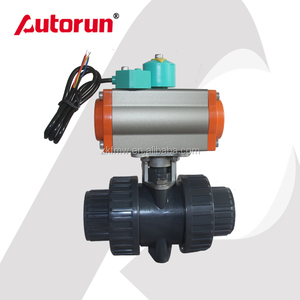 Chiết Giang Ôn Châu PVC PPH Khí Nén Actuated Ball <span class=keywords><strong>Valve</strong></span> - Product Image 1