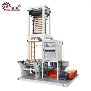 Plastic Film Blaas Extruder Machine Prijs Kleine Mini Pe Verpakkingslijn Mits Tweedehands Lldpe Film Extrusie Machine 1500