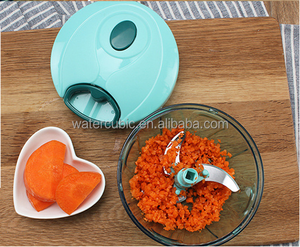 Đa Chức Năng Cầm Tay Thịt Chế Biến Thực Phẩm, Hướng Dẫn Sử Dụng Swift Chopper, Thực Phẩm Mince Chopper Blender Twist Rau Chopper - Product Image 5