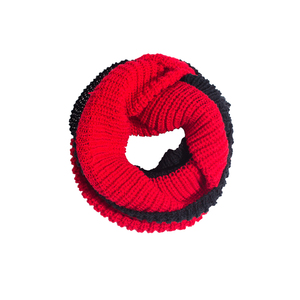 Dệt Kim Ống khăn Russia Phụ nữ mùa đông cổ ấm khăn vòng tròn mùa đông vòng khăn - Product Image 5