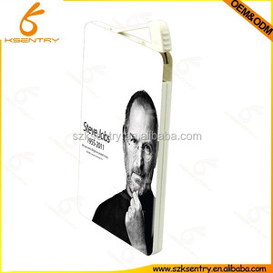 Ultra delgado, tamaño tarjeta de crédito, RoHS Material ABS 2500 mAh tamaño billetera portátil cargador externo Power Bank - Product Image 1