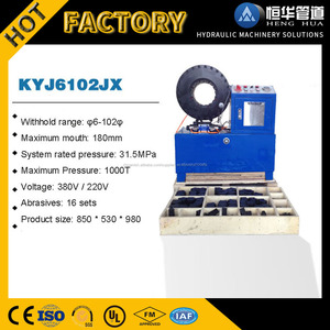 Alibaba de china Promoción Vendedor Loco capaz de mano precio de <span class=keywords><strong>la</strong></span> máquina prensadora de mangueras - Product Image 3