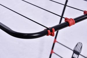 2 Lớp Kích Thước Lớn Có Thể Gập Lại 60M Giặt Khô Giá Cho Trung Đông Thị Trường Sơn Bột Vải Máy Sấy Đứng - Product Image 5