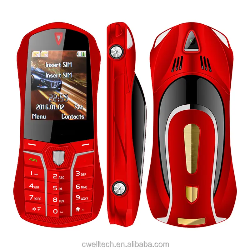 NEWMIND F1 Bar Style Car Shaped Dual sim very small size mobile phone