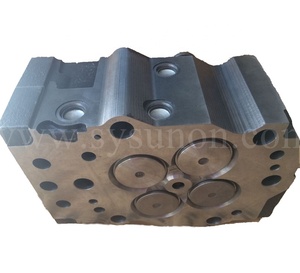 Maquinaria de construcción piezas del motor diesel de cabeza cilindro Asamblea K19 3811985, 3640321, 3081070, 3072438, 3068401 - Product Image 3