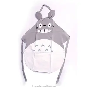 Tablier gris pour Hayao Miyazaki Totoro, personnages de dessins animés, tablier pour enfants