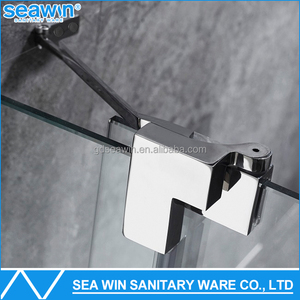Foshan OEM Diseño Moderno Sin Marco Portátil de Lujo Baño mampara de ducha Puerta De La Ducha bisagras de Pivote de La Bisagra - Product Image 3