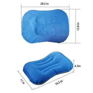 Woqi Alibaba <strong>Best</strong> Sellers Good <strong>Quality</strong> Portable Custom Travel <strong>Inflatable</strong> Air <strong>Pillow</strong>