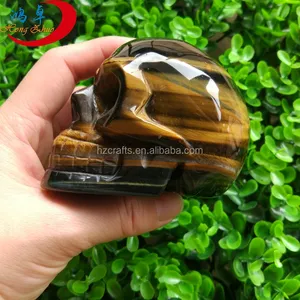 HZ rock real human skull for sale /gemstones animal skull for luck