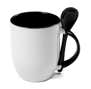 แก้วไม่มีหูจับด้านในและการระเหิดพร้อมช้อนขนาด12ออนซ์ - Product Image 2