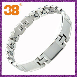2014 más nuevo encanto pulsera de oro plata del acero inoxidable español al por mayor de <span class=keywords><strong>los</strong></span> aliexpress - Product Image 1